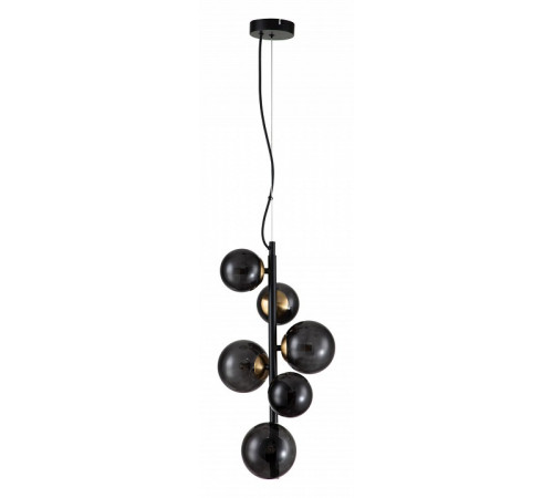 Подвесная люстра Indigo Molecola 11018/6P Black V000197