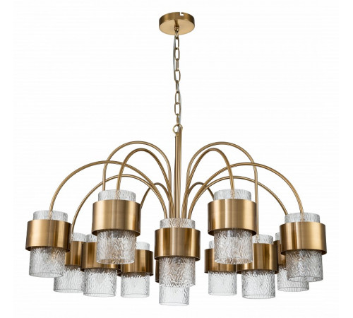 Подвесная люстра Indigo Eleganza 12019/A/12P Brass V000324 Подвесная люстра Indigo Eleganza 12019/A/12P Brass V000324