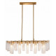 Люстра на штанге Indigo Brina 12027/10PL Brass V000367