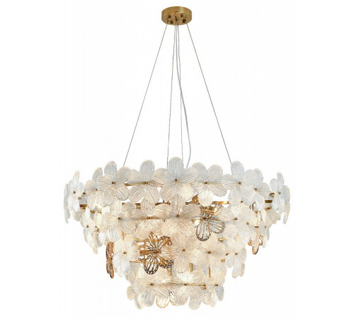 Подвесная люстра Indigo Fiori 12049/10P Brass V000556
