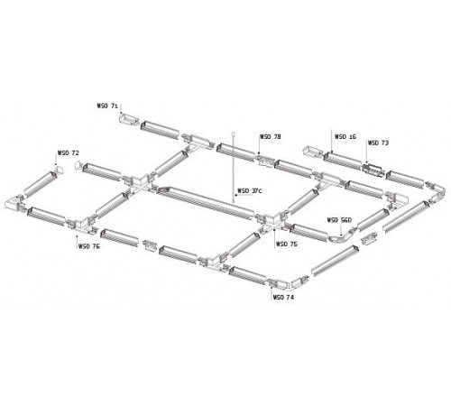 Трековый светильник Italline 8129 white Трековый светильник Italline 8129 white