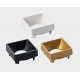 Накладной светильник Italline FASHION FX1 white + FASHION FXR gold