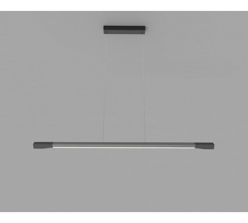Линейный подвесной светильник Italline IT013-6020 black/silver 3000K Линейный подвесной светильник Italline IT013-6020 black/silver 3000K