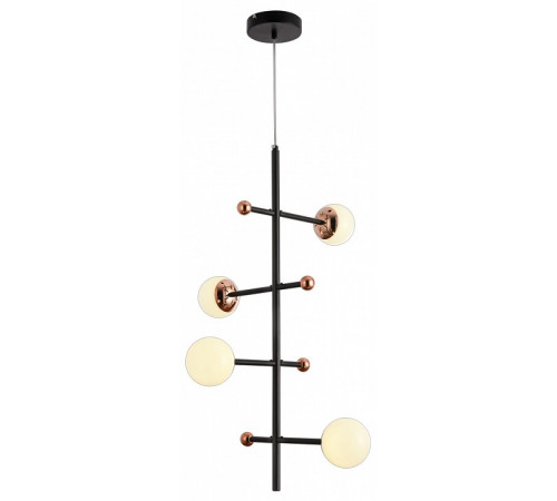 Подвесной светильник Natali Kovaltseva LED LAMPS 81338 GOLD BLACK Подвесной светильник Natali Kovaltseva LED LAMPS 81338 GOLD BLACK