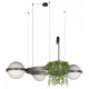 Подвесная люстра Loft IT Jardin 10121/3 Dark grey
