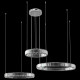 Подвесная люстра Loft IT Crystal ring 10135/3 Chrome