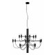 Подвесная люстра Loft IT Gino 10196/650 Black