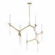 Подвесная люстра Loft IT Agnes 10399/14 GD