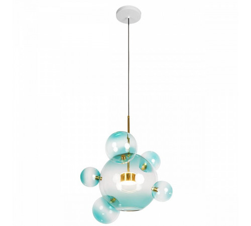 Подвесной светильник Loft IT Bolle 2027-P6 Blue mini Подвесной светильник Loft IT Bolle 2027-P6 Blue mini