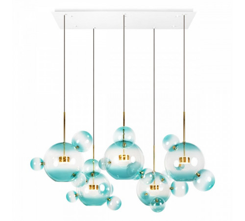 Подвесная люстра Loft IT Bolle 2027-S5 Blue
