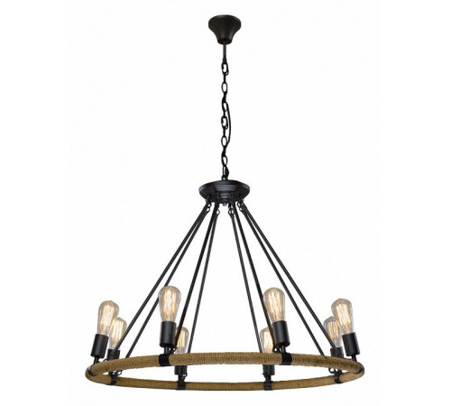 Подвесная люстра LOFT IT Rope filament Loft1861/8