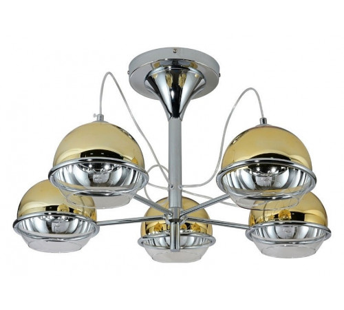 Потолочная люстра Lumina Deco Veroni LDC 1029-5 GD Потолочная люстра Lumina Deco Veroni LDC 1029-5 GD