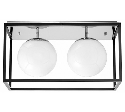 Потолочный светильник Lumina Deco Maldini LDC 8060-2 CHR+BK