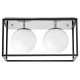 Потолочный светильник Lumina Deco Maldini LDC 8060-2 CHR+BK