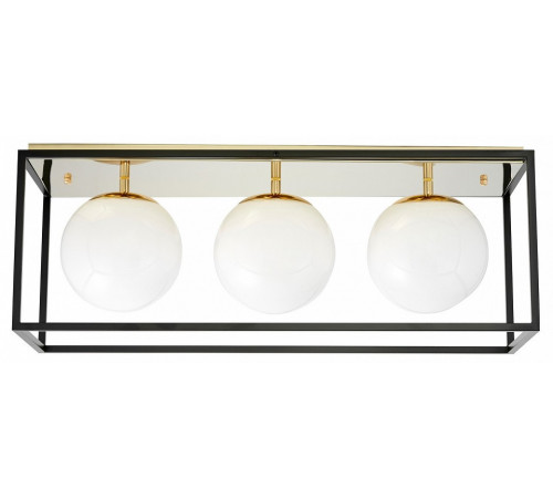 Потолочный светильник Lumina Deco Maldini LDC 8060-3 F.GD+BK