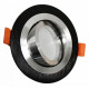 Встраиваемый светильник Lumina Deco Duka LDC 8062-D90 BK+SL
