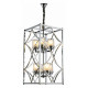 Подвесная люстра Lumina Deco Quadrato LDP 1223-8 CHR
