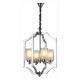 Подвесная люстра Lumina Deco Vigatto LDP 1224-4 CHR