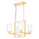 Подвесная люстра Lumina Deco Lino LDP 1239-5 F.GD