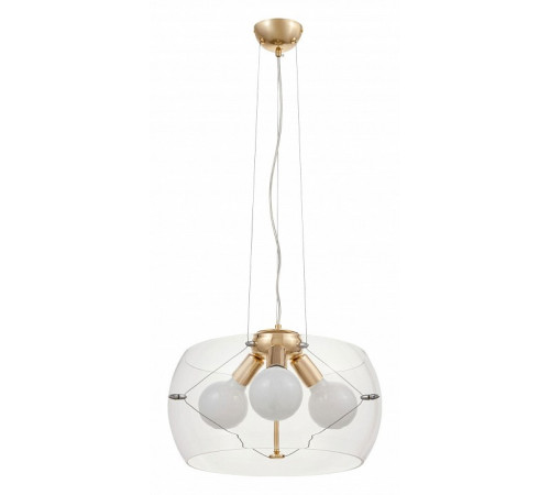Подвесная люстра Lumina Deco Globo LDP 6018-400 PR+F.GD