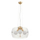 Подвесная люстра Lumina Deco Globo LDP 6018-400 PR+F.GD