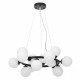 Подвесная люстра Lumina Deco Marsiada LDP 6033-15 BK+MD