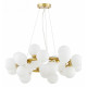 Подвесная люстра Lumina Deco Marsiada LDP 6033-25 BK+MD
