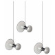 Подвесная люстра Lumina Deco Warni LDP 6819-3 GY