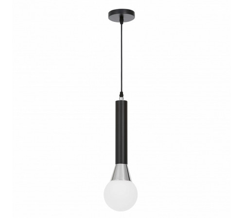 Подвесной светильник Lumina Deco Folino LDP 7012-1B BK+CHR