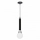 Подвесной светильник Lumina Deco Folino LDP 7012-1B BK+CHR
