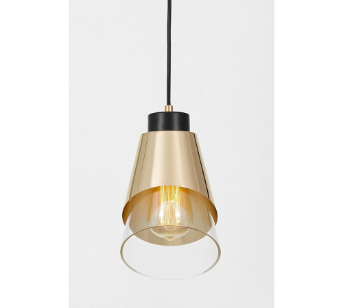 Подвесной светильник Lumina Deco Fabro LDP 7013-1 F.GD+PR Подвесной светильник Lumina Deco Fabro LDP 7013-1 F.GD+PR