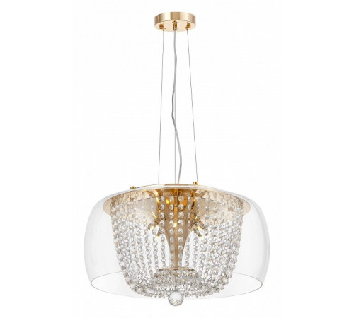 Подвесная люстра Lumina Deco Disposa LDP 7018-500 PR+F.GD