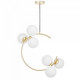 Подвесная люстра Lumina Deco Bonio LDP 7031-6 F.GD