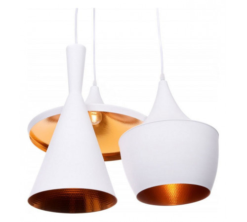 Подвесной светильник Lumina Deco Foggi LDP 7712-3 PR WT Подвесной светильник Lumina Deco Foggi LDP 7712-3 PR WT