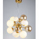 Подвесная люстра Lumina Deco Galaksida LDP 8565-10/16 GD+TEA