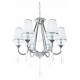 Подвесная люстра Lumina Deco Milesia LDP 8926-6 WT+CHR