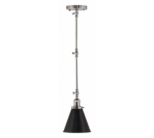 Подвесной светильник Lumina Deco Rubi LDP B007 CHR+BK