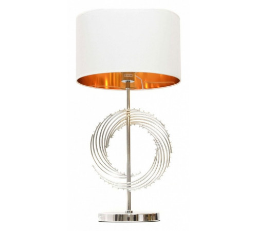 Настольная лампа Lumina Deco Fabi LDT 5531 CHR+WT