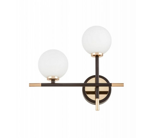 Бра Lumina Deco Marsiada LDW 6033N-2 BK+FGD Бра Lumina Deco Marsiada LDW 6033N-2 BK+FGD