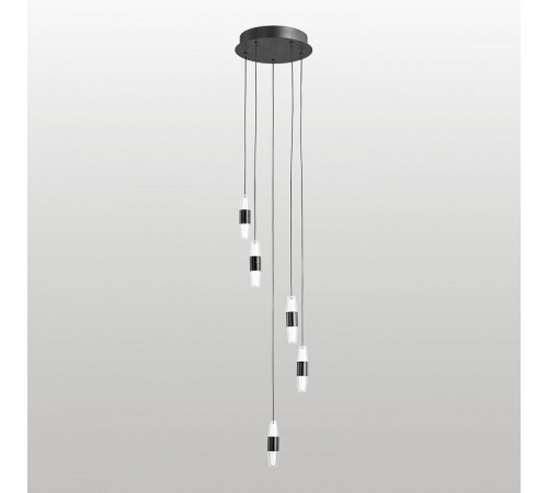 Каскадная люстра Lussole Hopkins LSP-7399 Каскадная люстра Lussole Hopkins LSP-7399