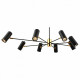 Люстра на штанге Lussole Loft Duncan LSP-8252