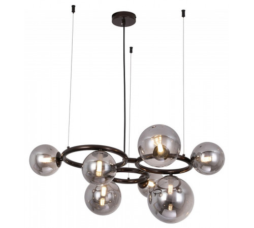 Подвесная люстра Lussole Loft Downey LSP-8805 Подвесная люстра Lussole Loft Downey LSP-8805