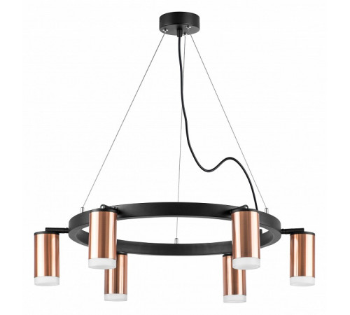 Подвесная люстра Lightstar Rullo (571016+214430-6+202430-6) LR0163060 Подвесная люстра Lightstar Rullo (571016+214430-6+202430-6) LR0163060
