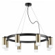 Подвесная люстра Lightstar Rullo (571018+214431-8+202431-8) LR0183181