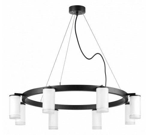 Подвесная люстра Lightstar Rullo (571018+214436-8+202430-8) LR0183680