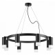 Подвесная люстра Lightstar Rullo (571018+214437-8+202431-8) LR0183781