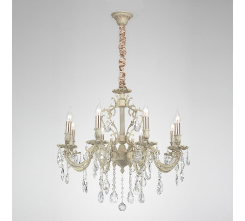 Подвесная люстра Lucia Tucci Barletta 1730.8 Cream White Подвесная люстра Lucia Tucci Barletta 1730.8 Cream White