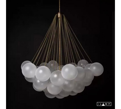Подвесная люстра iLamp Globe 10099P/3-D800 GL-WH