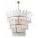 Подвесная люстра iLamp Gramercy 15602-19 ANB+CL