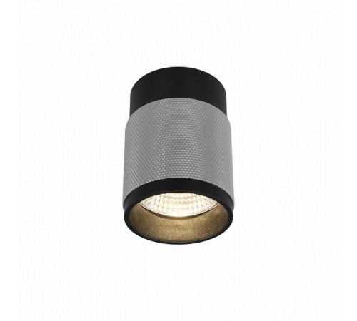 Накладной светильник iLedex Delta 1955-10W-3000K-36 BK+SL